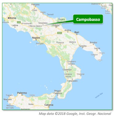 Campobasso Map