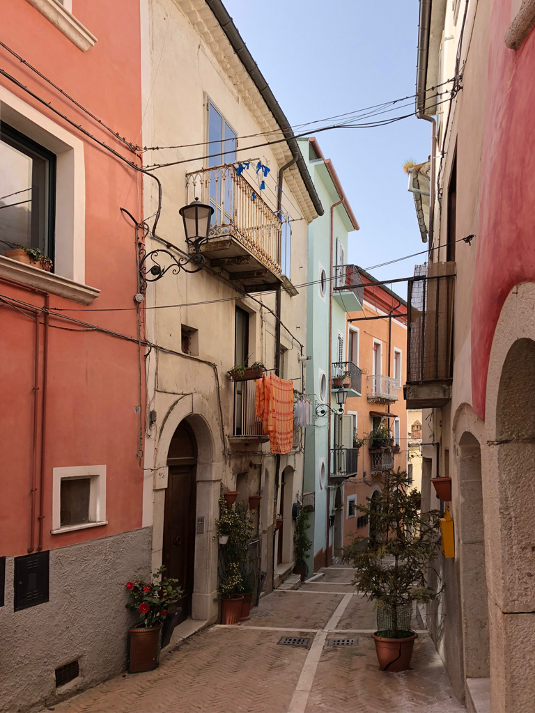 Campobasso Old Town view - daytime